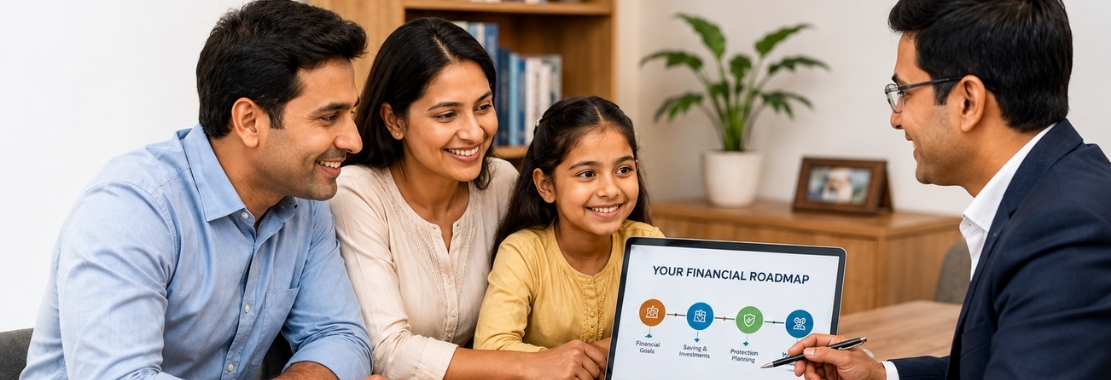 Business owner discussing loan options with advisor